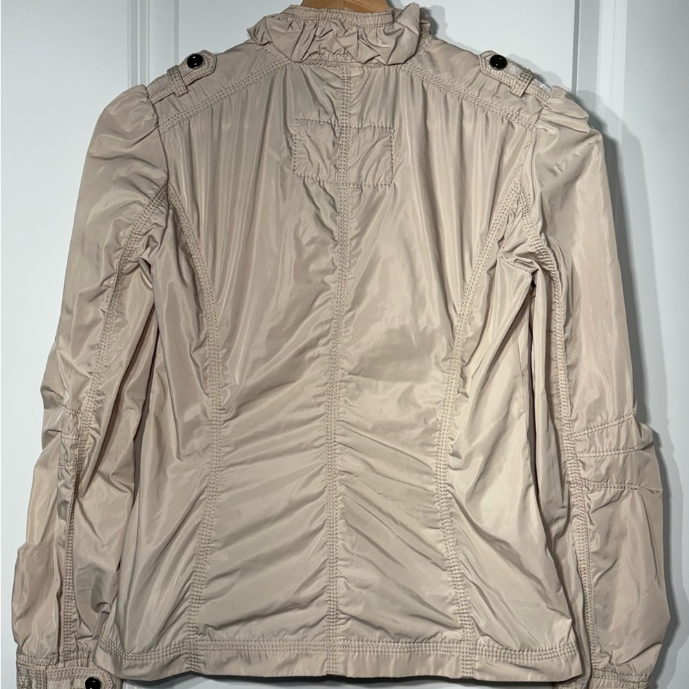 White House Black Market Cream Utility Jacket - Picture 2 of 6